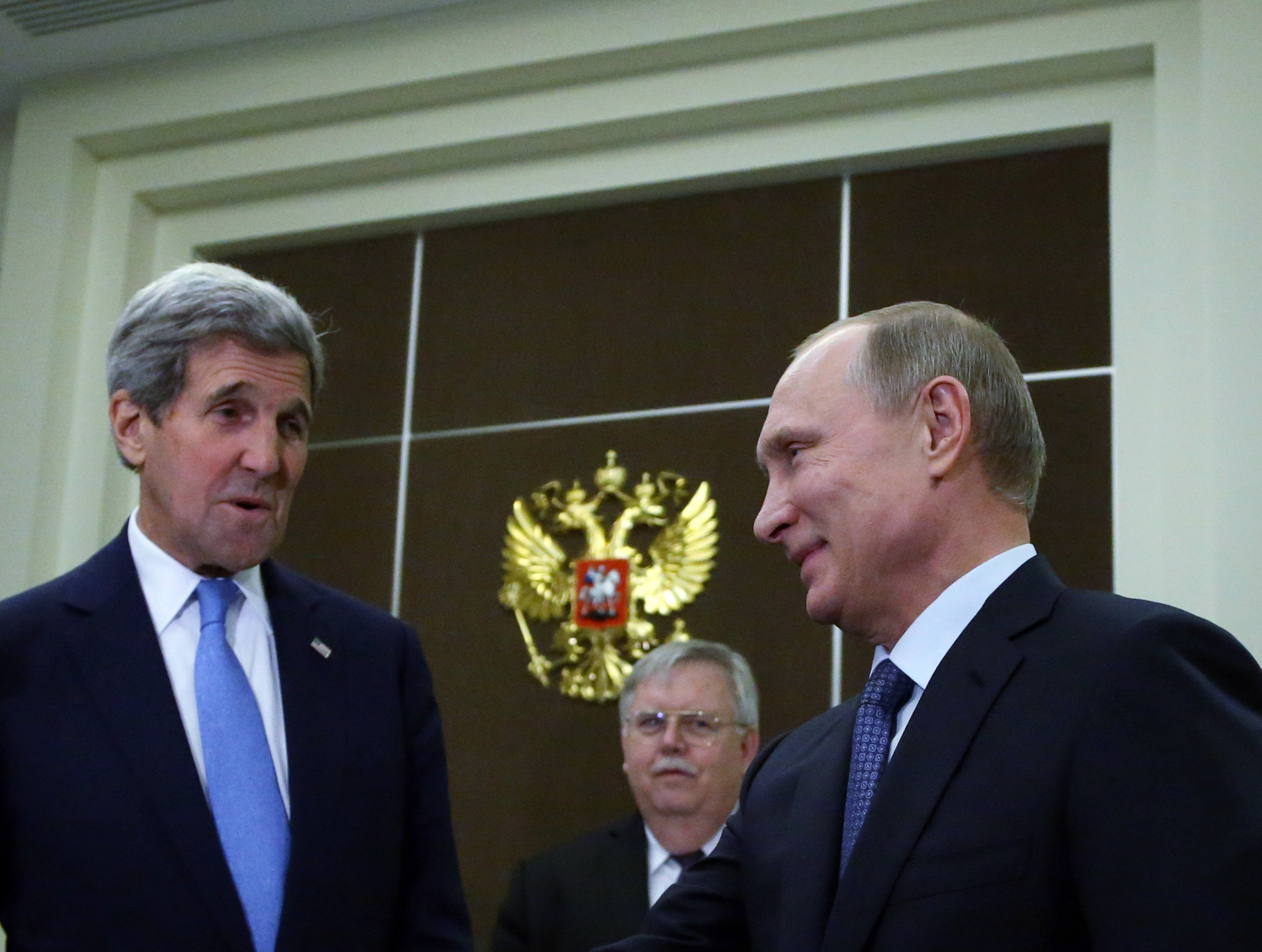 John Kerry s-a intalnit cu Vladimir Putin la Soci: "Dialogul cu SUA este posibil doar pe baza de egalitate, fara dictat"