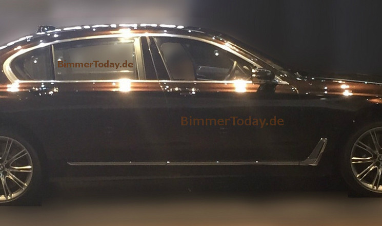 Poza anului: BMW Seria 7 2017, fotografiat pe furis