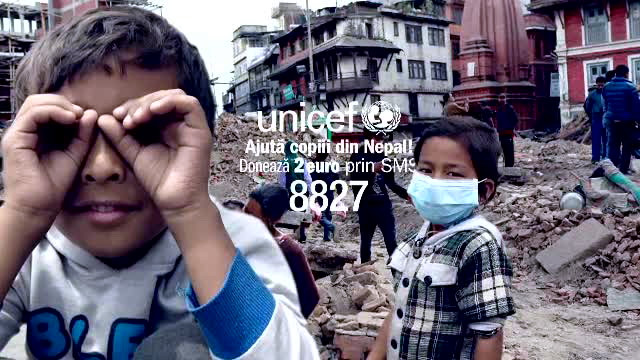 Doneaza pentru copiii din Nepal
