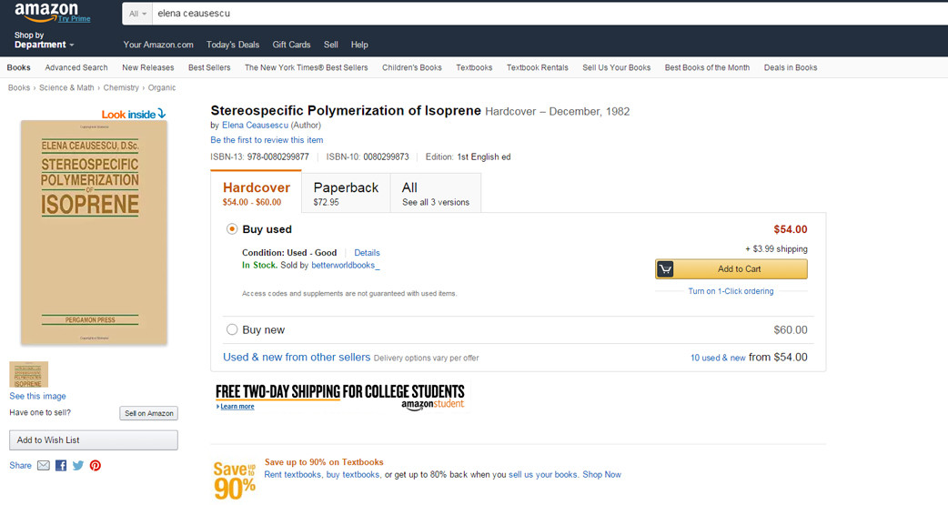 Cea mai vestita teza de doctorat din Romania poate fi cumparata pe Internet. Autorul e in continuare necunoscut