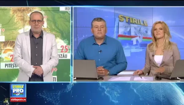 Vreme instabila, cu ploi si descarcari electrice in aproape toata tara. Temperaturile se mentin la valori ridicate