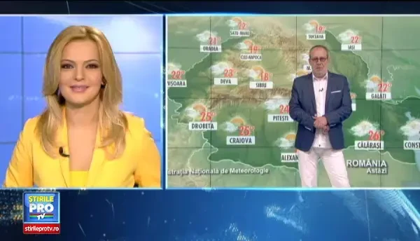 Vremea in weekend se mentine calda, cu ploi trecatoare de vara. Zonele unde seara vine cu nori si precipitatii