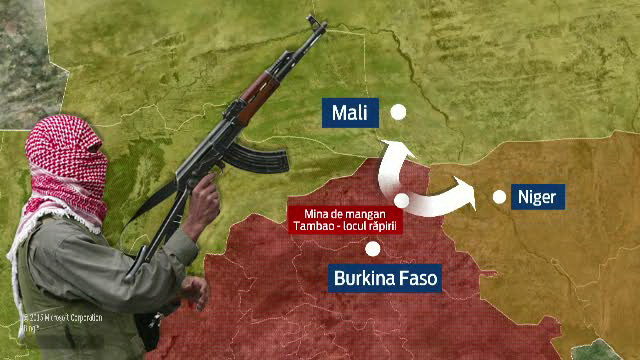 Soarta romanului rapit in Burkina Faso este incerta: "Incercam sa aflam daca este in viata"