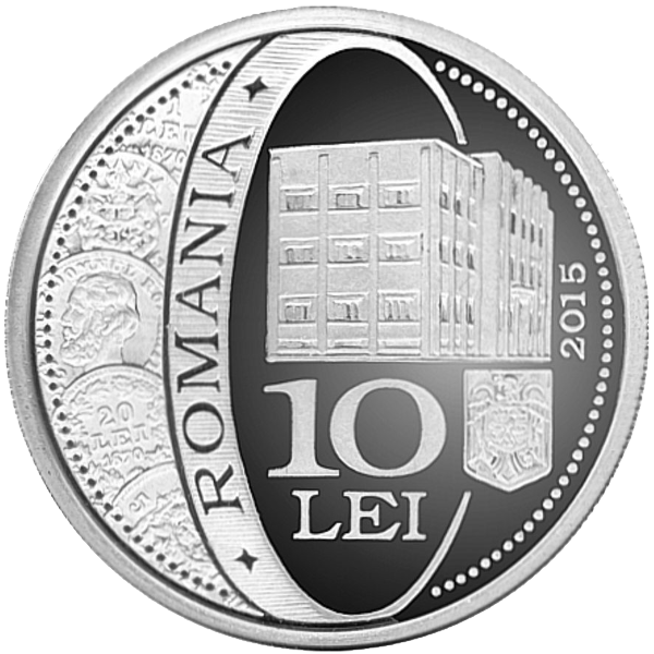 moneda 145 de ani de la infiintarea monetariei statului