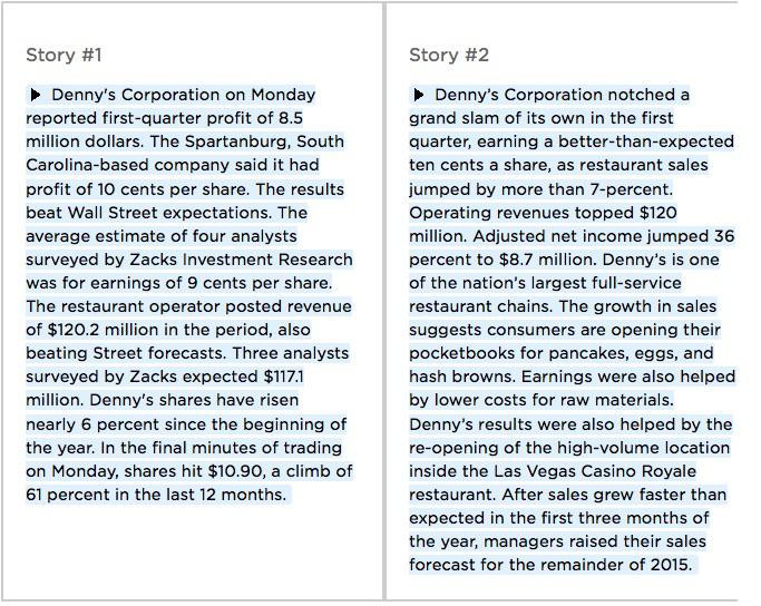 Competitia dintre un reporter si o aplicatie. Cine scrie mai repede o stire?