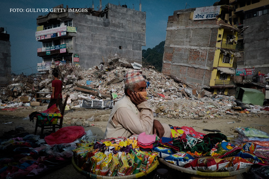 Ce au in comun Romania si Nepal: blocuri care se pot prabusi la un cutremur mare. "Aici nu avem norme de constructie"