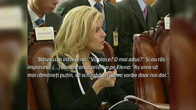 "Cronica de Cotroceni" a Adrianei Saftoiu: ce a facut Berlusconi cand a vazut-o pe Elena Udrea. Fostul ministru nu recunoaste