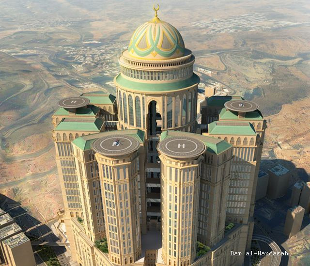 Cel mai mare hotel din lume se deschide in Mecca, in 2017. Imaginile sunt de-a dreptul impresionante