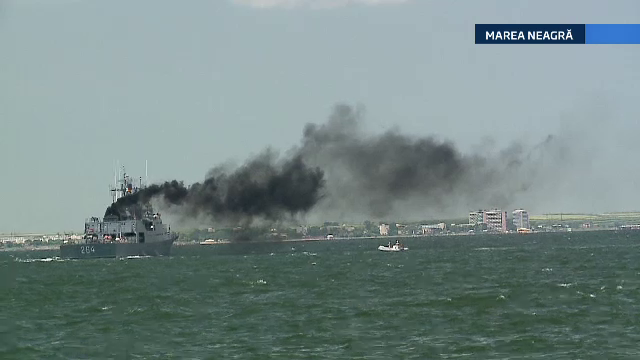 Imagini impresionante cu zeci de nave de lupta intr-o interventie pe Marea Neagra. Cum s-a terminat exercitiul NATO