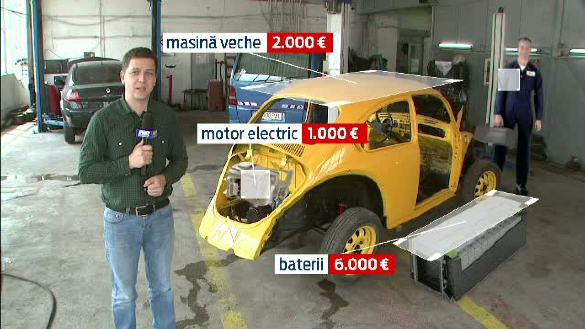 Cat costa sa-ti transformi o masina normala intr-una electrica. La final, autoturismul va consuma 1 EURO/100km