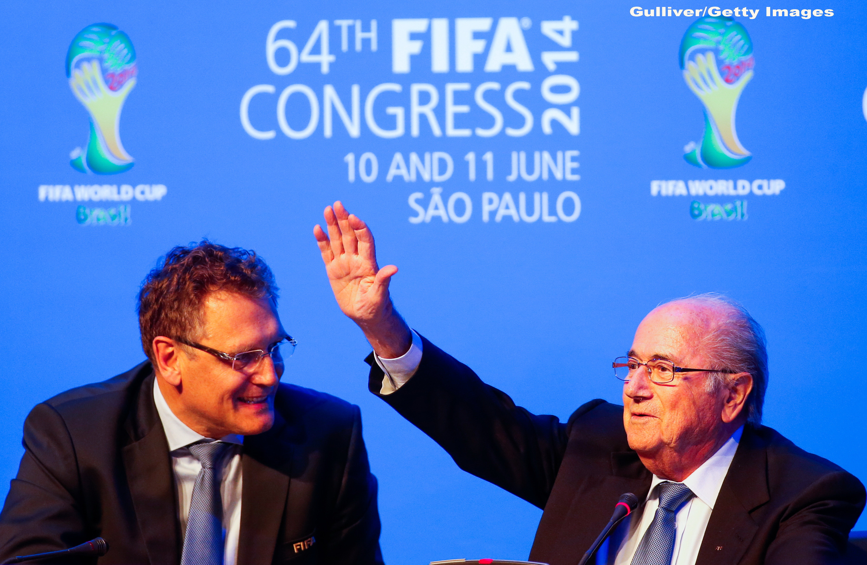 Jerome Valcke, Sepp Blatter - GETTY