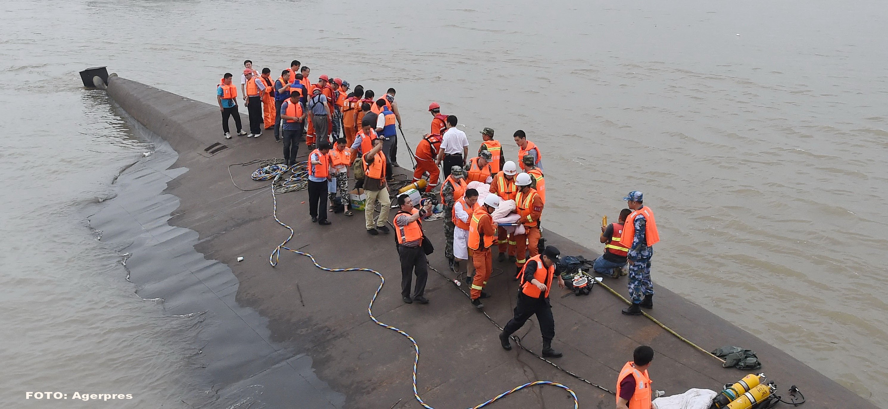 Feribot scufundat in fluviul Yangtze - AGERPRES