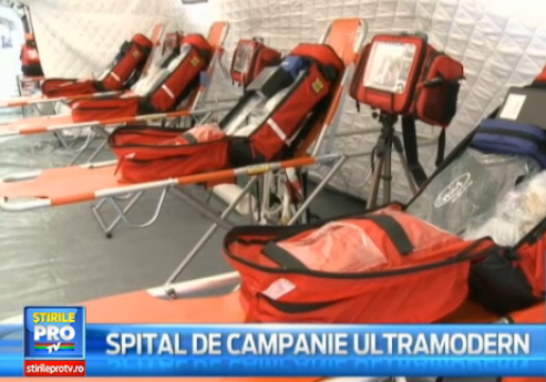 Romania are al 13-lea spital de campanie. Ce dotari ultramoderne are si cum poate fi folosit in caz de dezastru natural