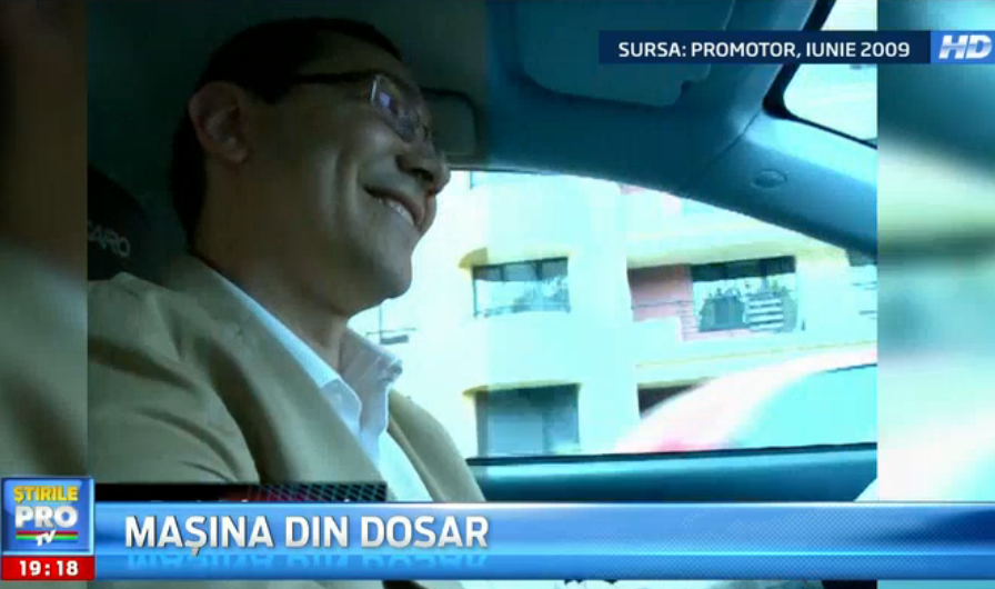 Cum isi prezenta Victor Ponta bolidul de 300 de cai putere pe care i l-ar fi cumparat Sova: "E o jucarie pentru baietii mari"