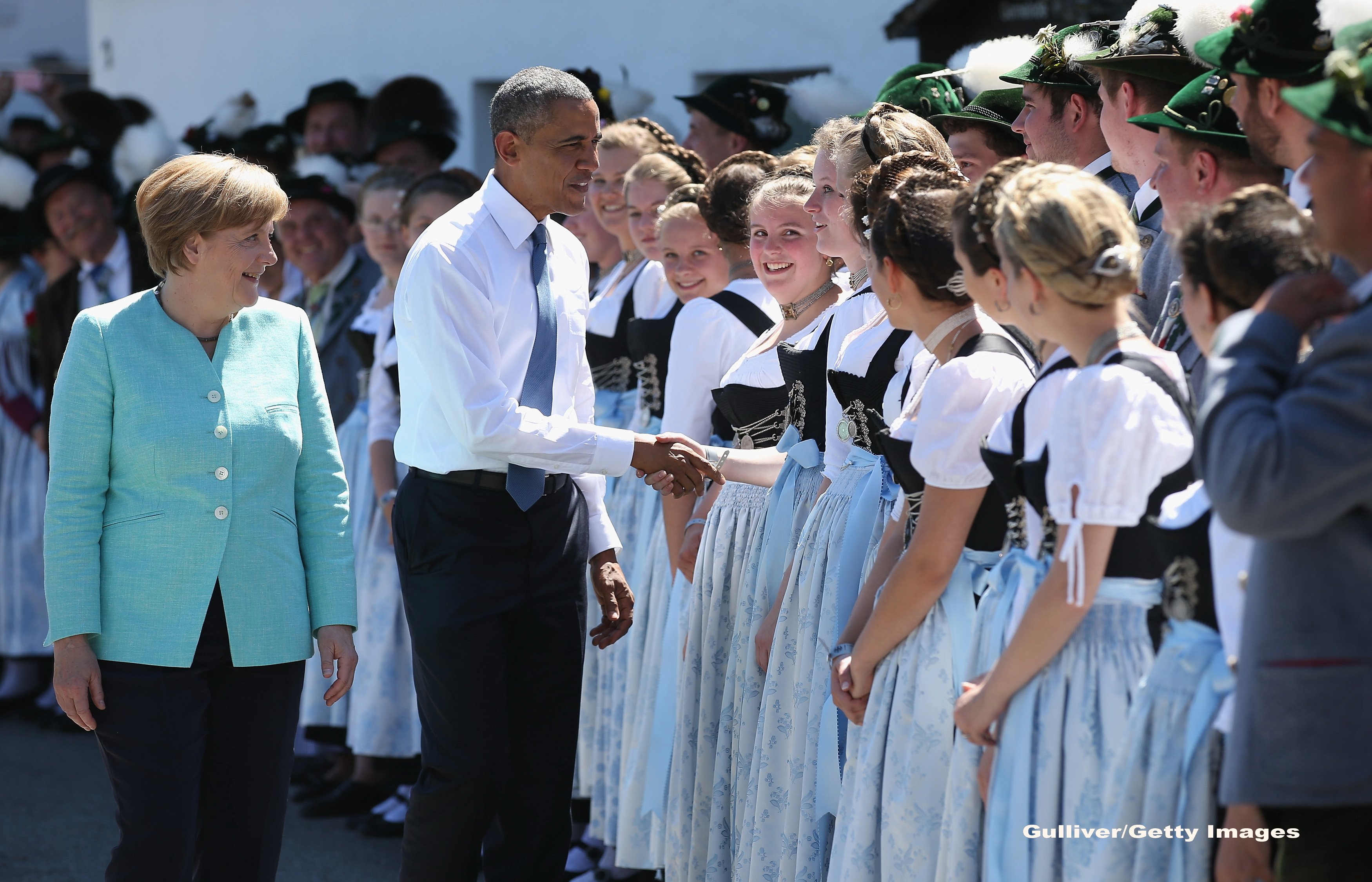 Angela Merkel, Barack Obama - GETTY