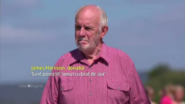 "Omul cu brat de aur" a salvat viata a doua milioane de bebelusi. Povestea barbatului care a donat sange de 1.101 de ori