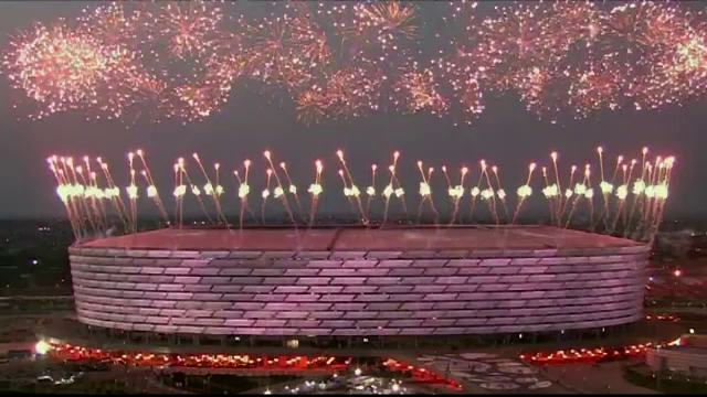 Extravaganta de 1 miliard de euro a azerilor. Jocurile Europene de la Baku au inceput sifonate si cu o ceremonie costisitoare
