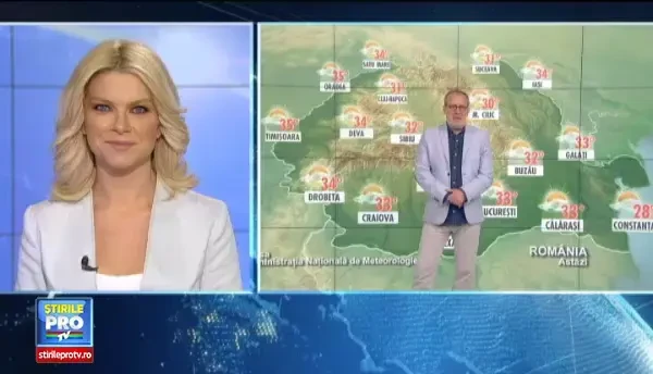 CANICULA in aproape toata tara in acest weekend. Temperaturile vor ajunge la 36 de grade Celsius