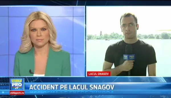 Doua ambarcatiuni s-au ciocnit pe lacul Snagov. O persoana este data disparuta