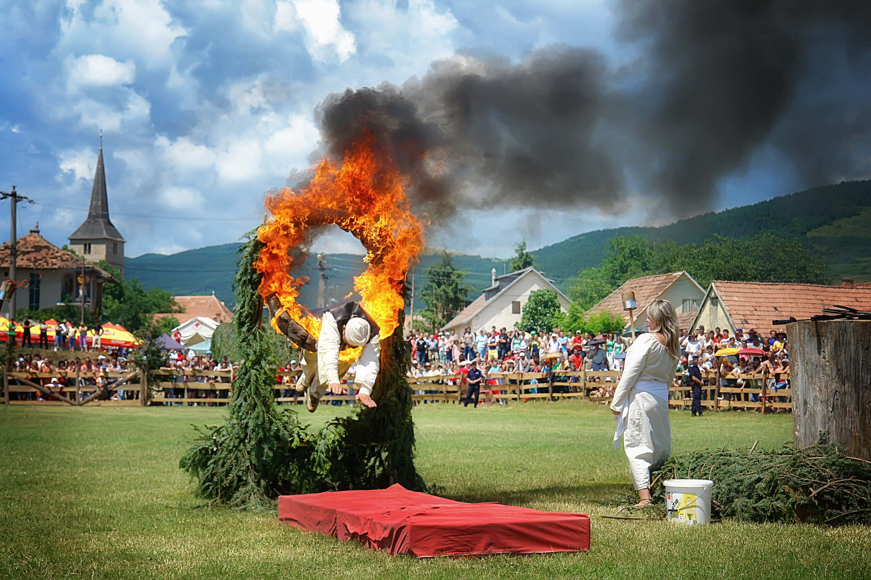 Intoarcere in timp pentru sutele de turisti care vor ajunge in acest weekend la Cricau, in judetul Alba