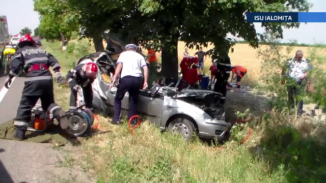 O clipa de neatentie l-a costat viata pe un sofer de 20 de ani, din Ialomita. Detaliile tragice ale accidentului