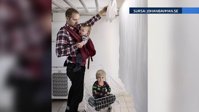 15.000 de romani si-au luat concediu de paternitate. Cum arata o zi din viata unui tata modern care sta acasa cu copilul