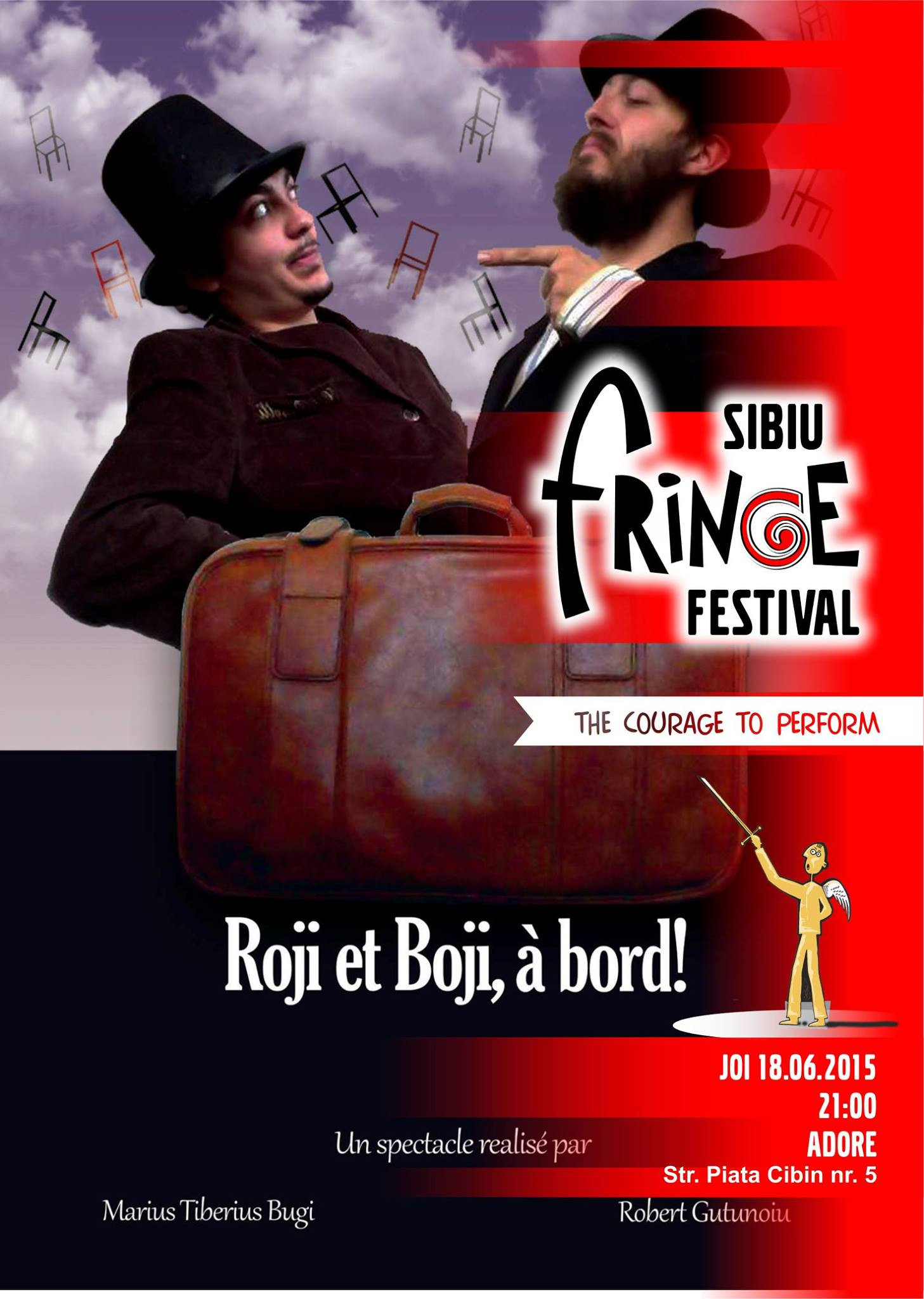 Sibiu Fringe Festival a dat startul la spectacole interactive in spatii neconventionale