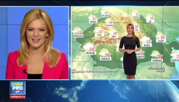 Vreme instabila, cu ploi si temperaturi de pana la 28 de grade. Prognoza meteo pana marti