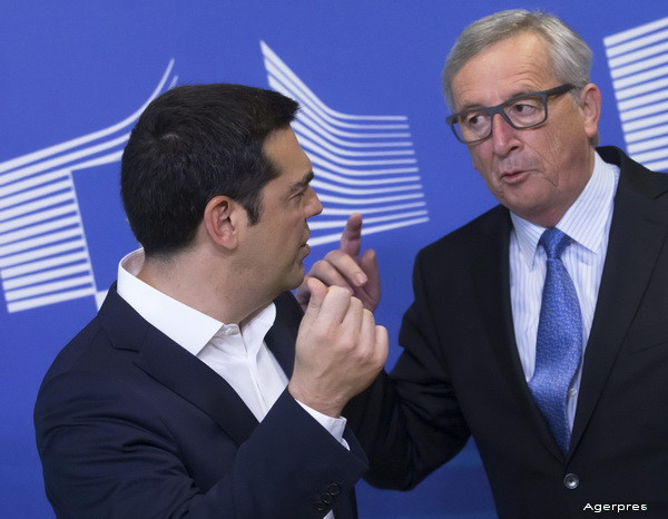 Tsipras, Juncker