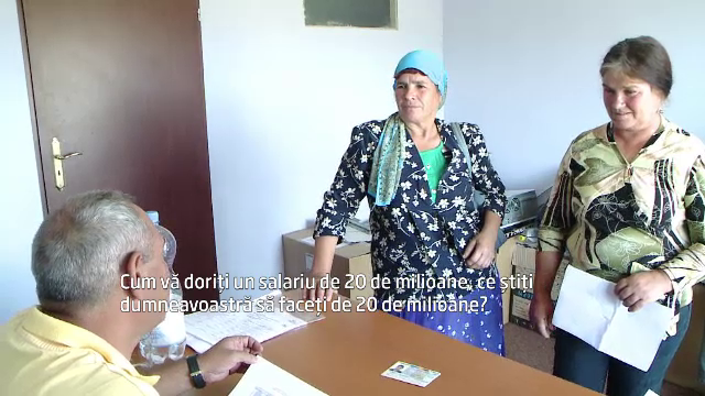 Satul in care oamenii s-au invatat sa primeasca bani de la stat, fara sa munceasca. "N-am calificare, dar vreau 2.000 de lei"