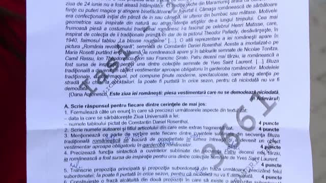 EVALUAREA NATIONALA. Un elev a trecut un PS in lucrarea sa de la limba romana. "Daca imi dati o nota mare"
