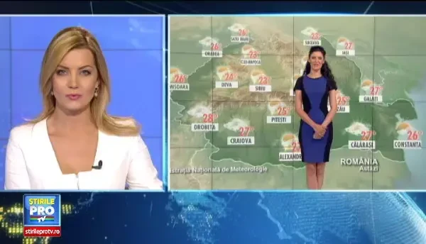 Vremea se strica brusc si revin ploile in cea mai mare parte a tarii, duminica. Prognoza meteo pana miercuri