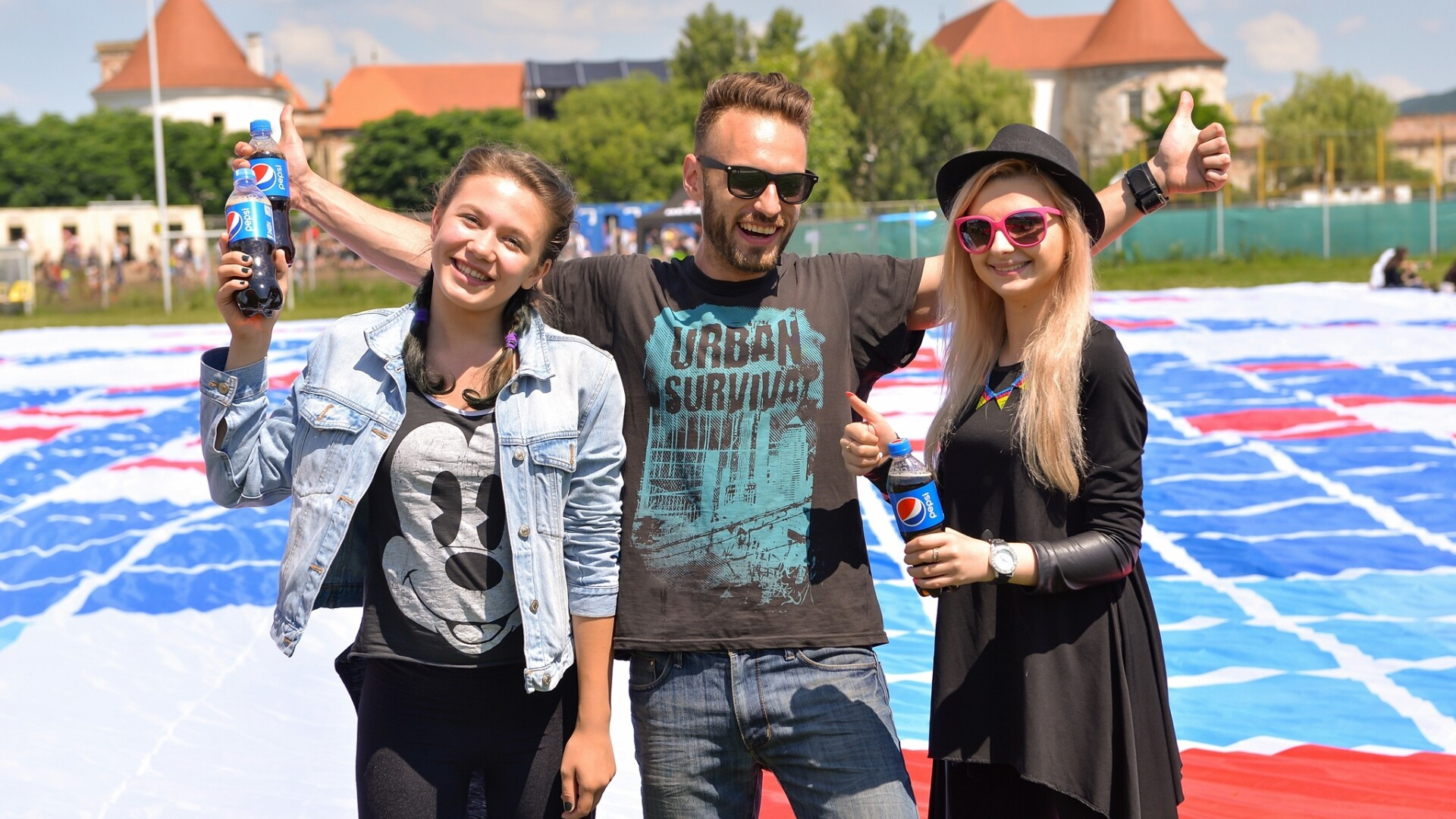 Electric Castle, filmat din spatiu. Cum a aratat cel mai mare festival din Romania filmat din Statia Spatiala Internationala