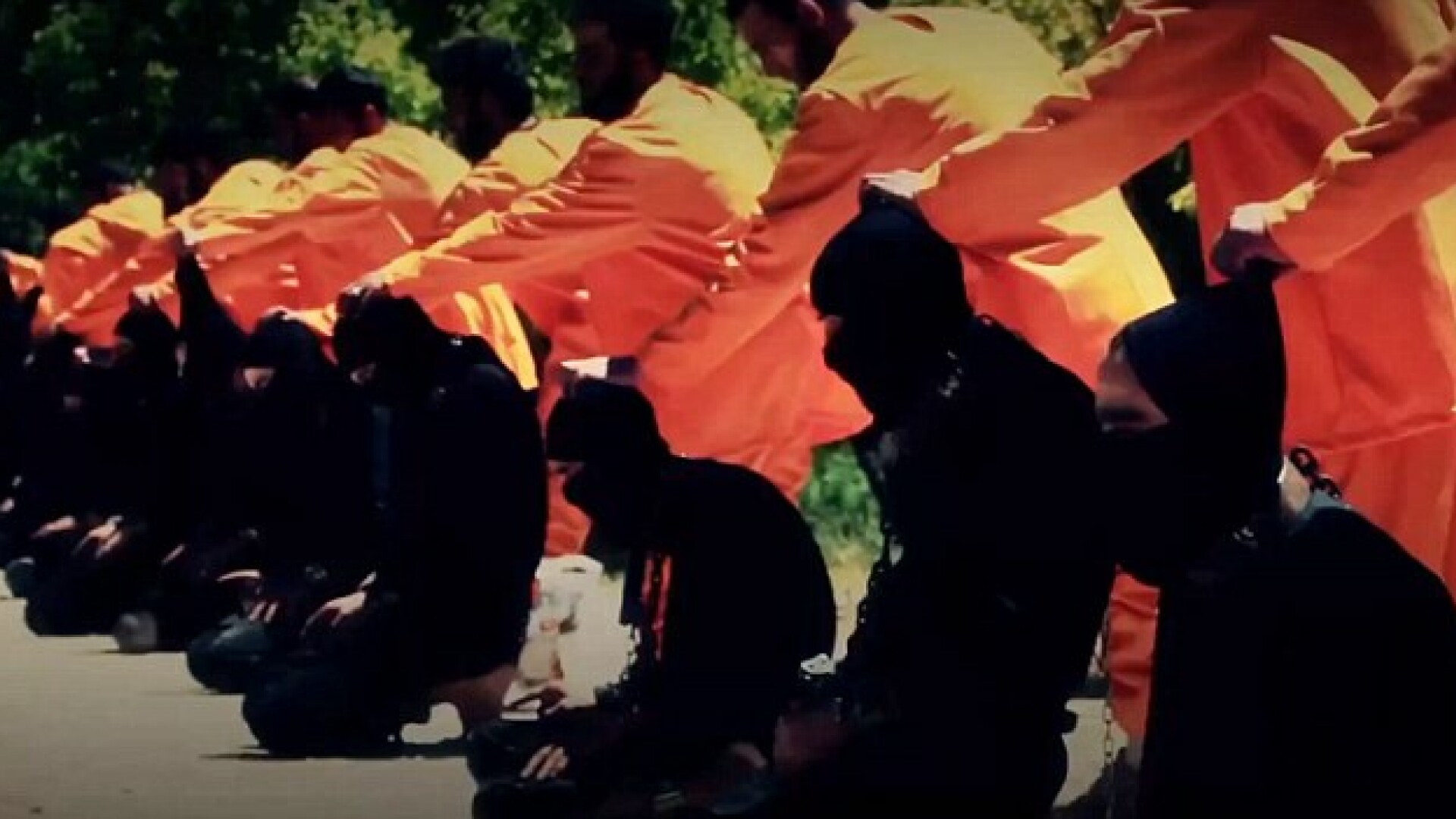 Ce le-a facut Statul Islamic jihadistilor care au incercat sa fuga de lupta: "I-au strans in cerc, in piata publica"