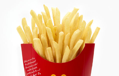 Ce a descoperit un britanic in cartofii prajiti de la un celebru lant de fast-food: "A fost cel mai dezgustator lucru"