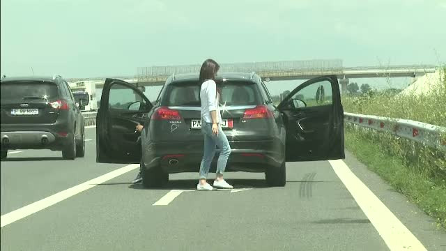 "Testul suprem" pe care il dau soferii pe autostrazile din Romania. Soseaua fara nicio toaleta si nicio benzinarie