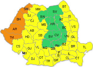Cod portocaliu - marti 7 iulie