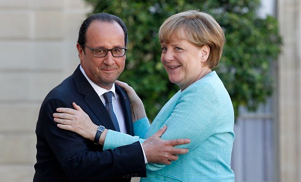 Angela Merkel, Francois Hollande, Getty