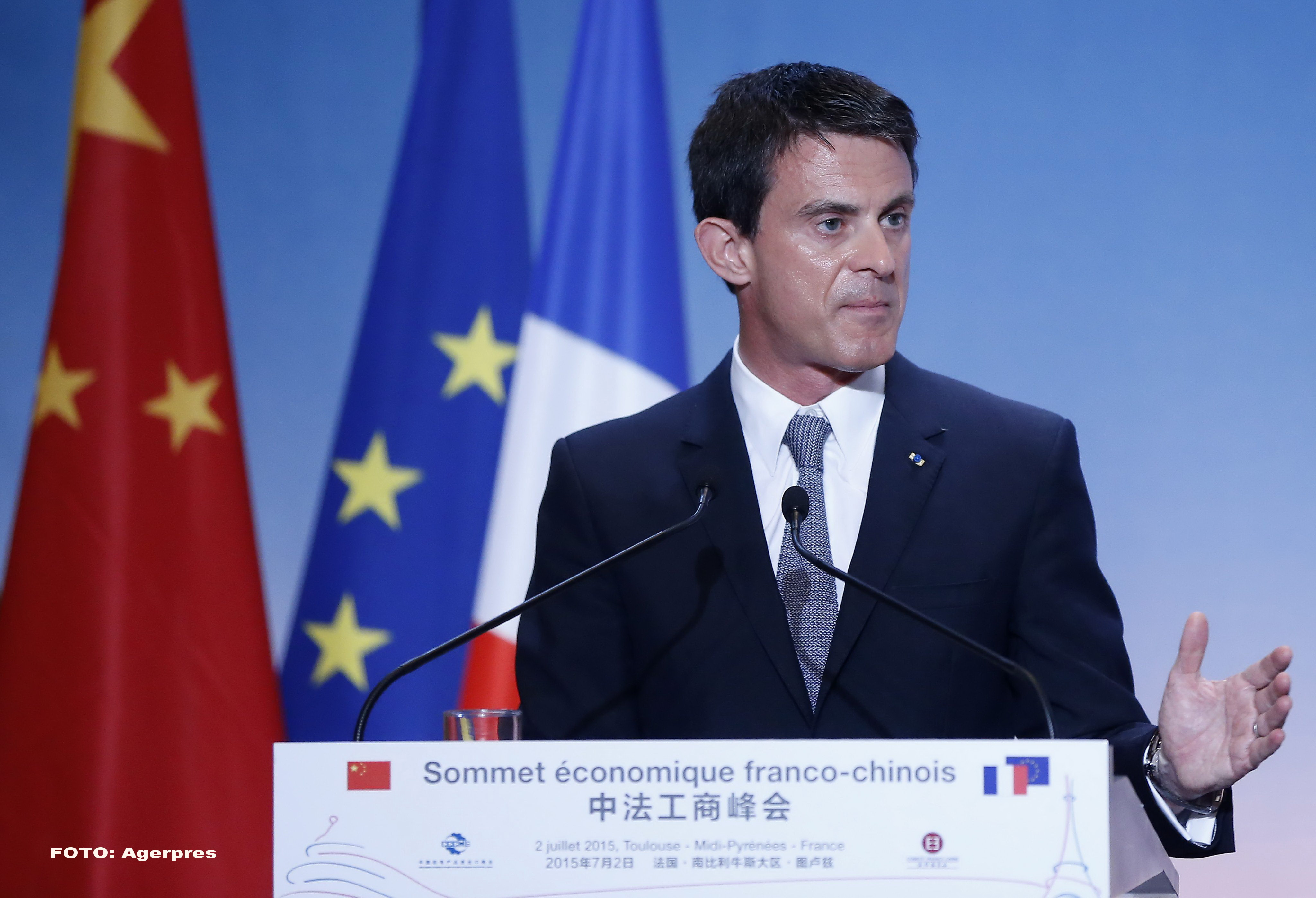 Manuel Valls - AGERPRES