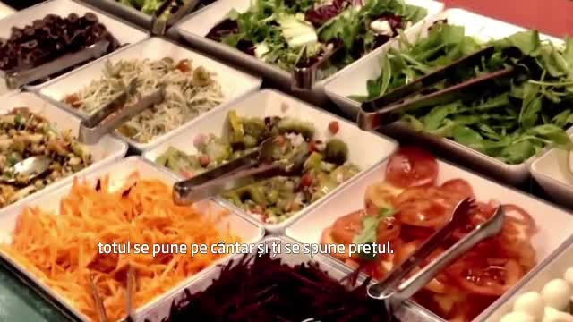 Ce inseamna un "restaurant la kilogram", localul fara pretentii care ii cucereste tot mai mult si pe romani