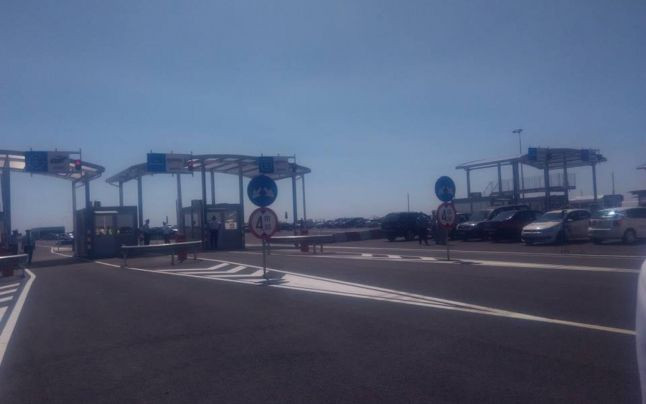 Prima legatura pe autostrada intre Romania si alt stat european, inaugurata. Punctul vamal are 10 benzi si camere inteligente