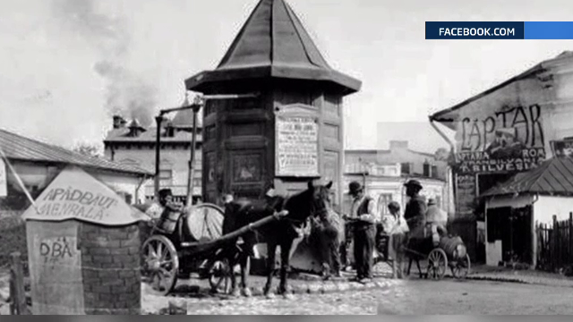 O strada din centrul Bucurestiului, deschisa pietonilor pentru un targ ca pe vremuri. Legendele din jurul ei