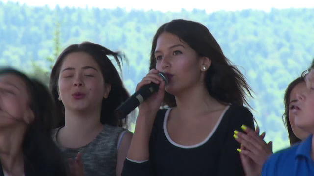 100 de adolescenti s-au distrat timp de o saptamana in tabara de muzica de la Cheia, alaturi de Marius Moga si Alexandra Stan