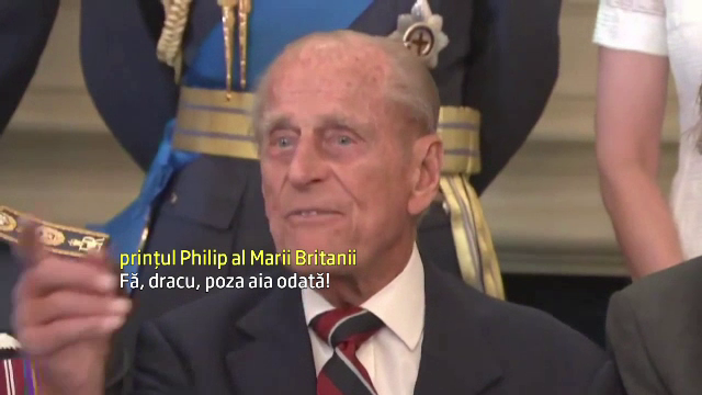Printul Philip al Marii Britanii a avut o iesire nervoasa la adresa unui fotograf. Momentul a fost surprins de camere