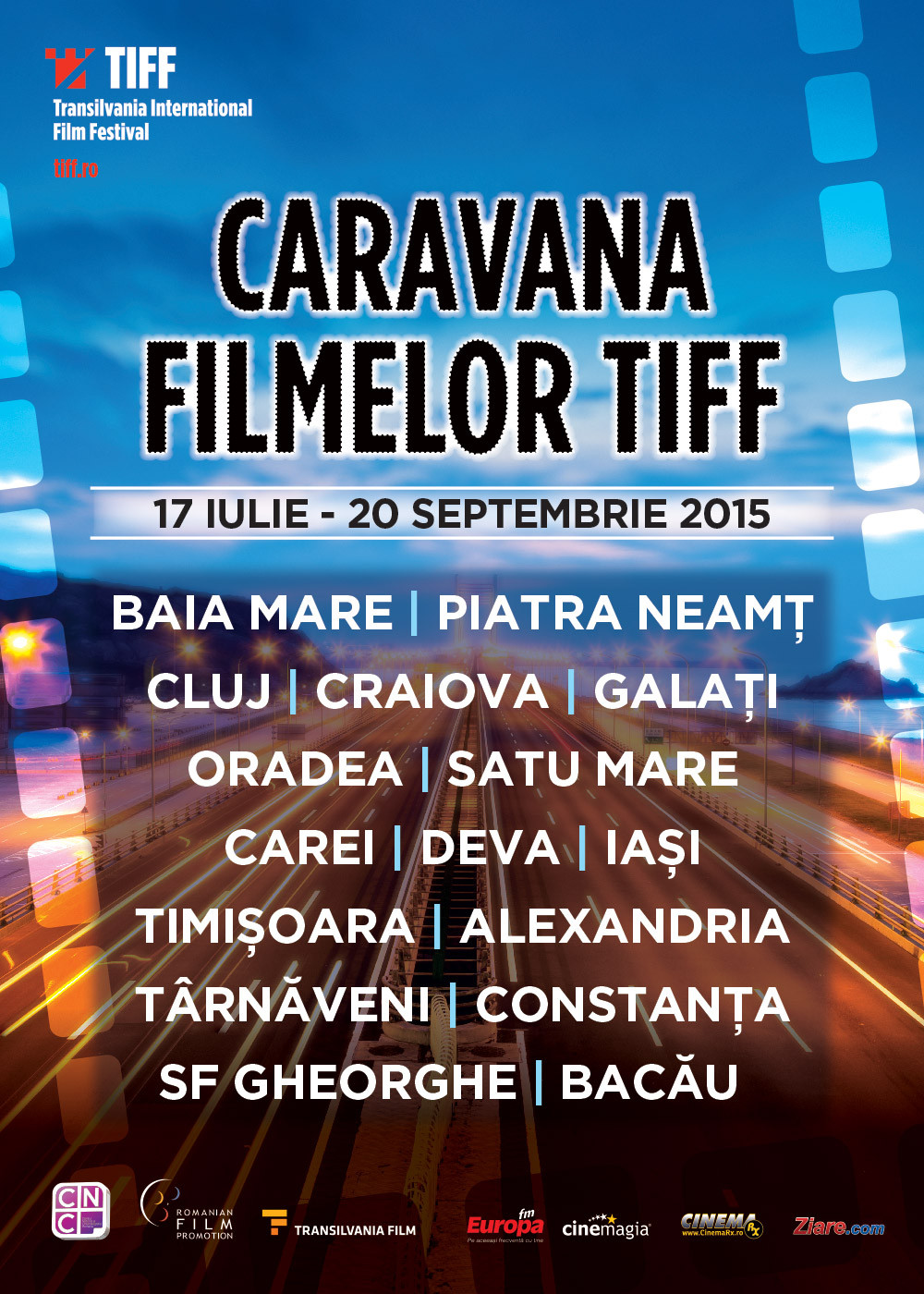 Caravana TIFF porneste prin tara: 34 de filme in peste 15 orase