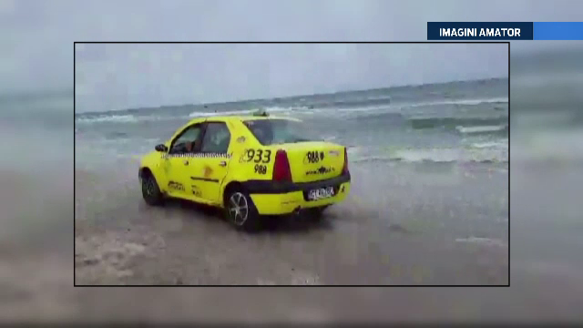 Ce s-a intamplat cu taximetristul care si-a lasat clientul direct pe sezlong, in Mamaia. Amenda primita