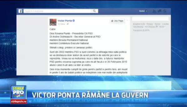 Coalitia de guvernamant il sustine pe Victor Ponta ca premier. Schimb de replici intre Liviu Dragnea si Rovana Plumb
