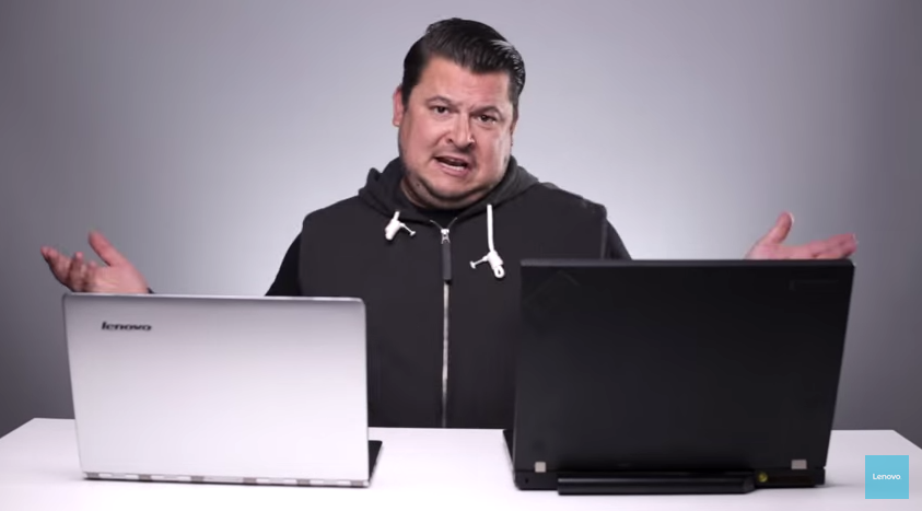 Bobonete iti demonstreaza ca orice laptop se poate plia. Oarecum. VIDEO