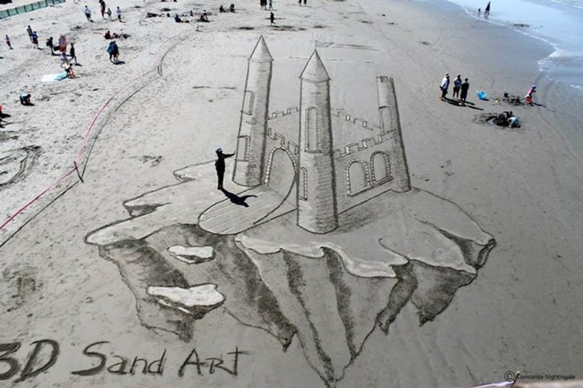 Toata lumea a ramas fara cuvinte cand a vazut asta pe plaja! Ce au facut doi barbati