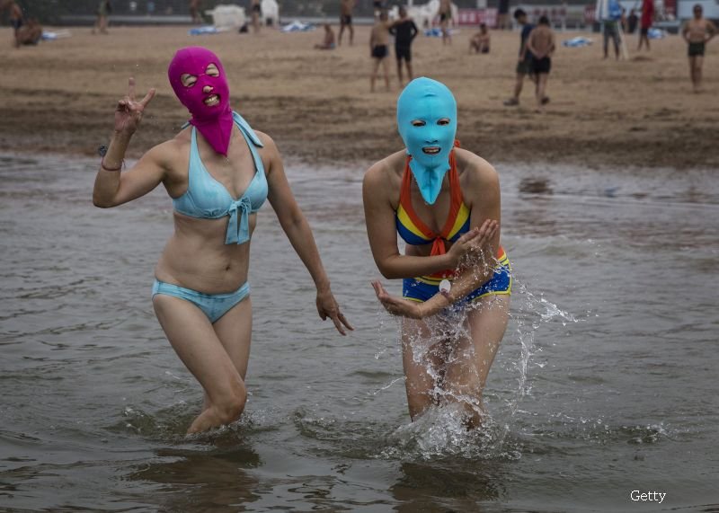 China facekini, Getty